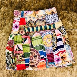 Desigual Vintage Colorful Flower 🌸 Print Skirt 🌸